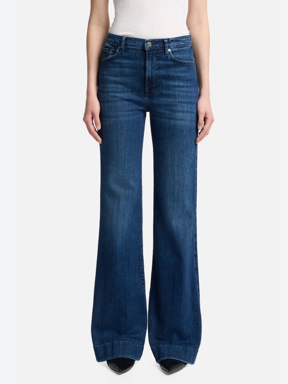 7 For All Mankind Heritage Modern Dojo Jeans in Soho Dark Size 27